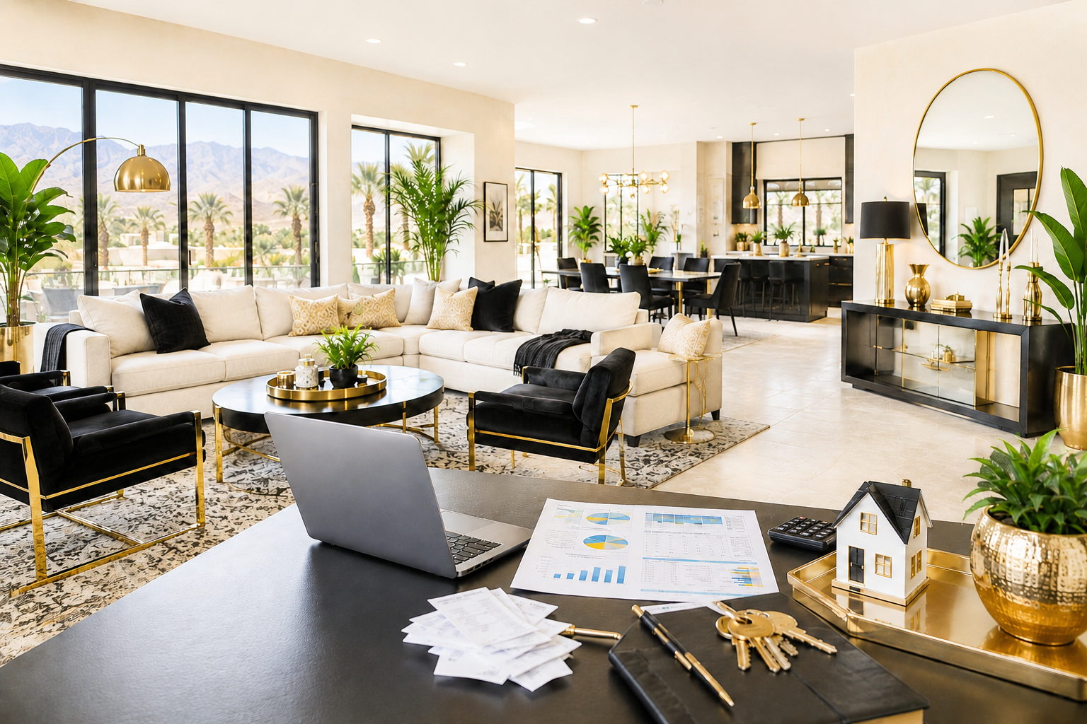 Bright short term rental interior